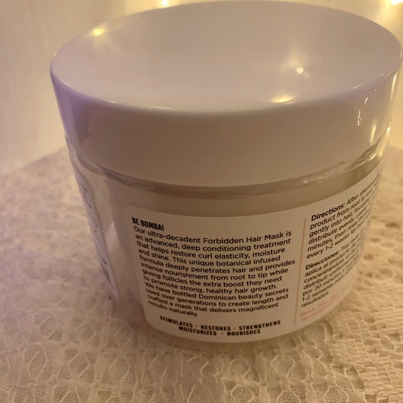 Bomba Curls Forbidden Dominican Hair Mask Intense Curl Hydration 6.0 fl oz NEW - Picture 2 of 7